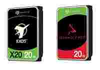 Seagate представила жёсткие диски Exos X20 и IronWolf Pro ёмкостью 20 Тбайт