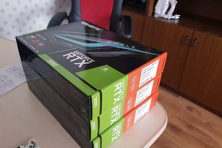 NVIDIA GeForce RTX 3060 продается на вторичном рынке за $1080, в рознице – за $500