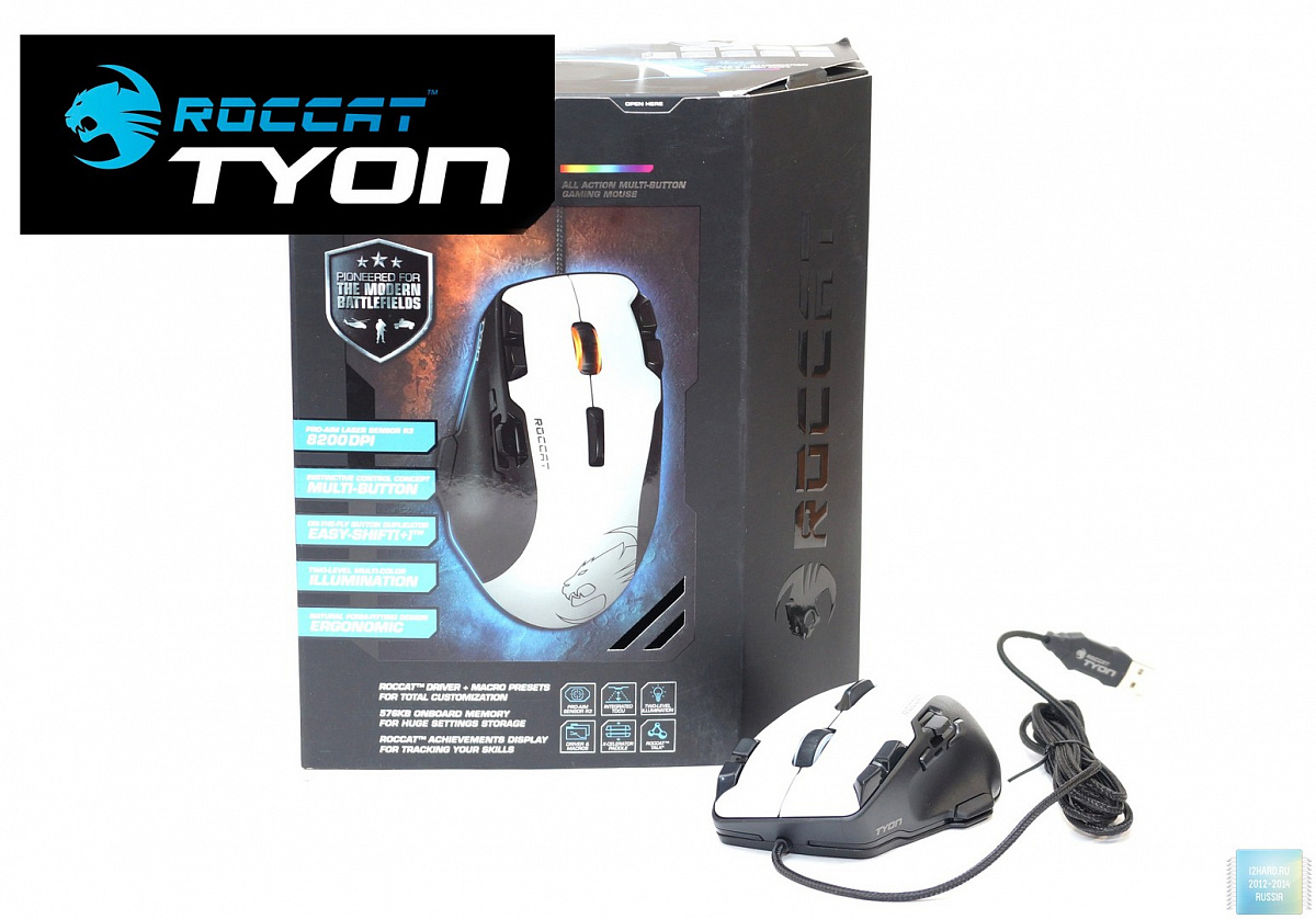 Обзор многоклавишной игровой мышки ROCCAT Tyon — i2HARD