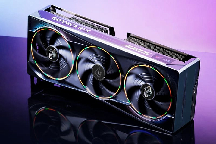 GIGABYTE RTX 5080 AORUS Master страдает от утечки теплопроводящего геля