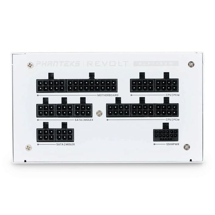 Блок питания Phanteks Revolt 1200W Platinum White Starter Set