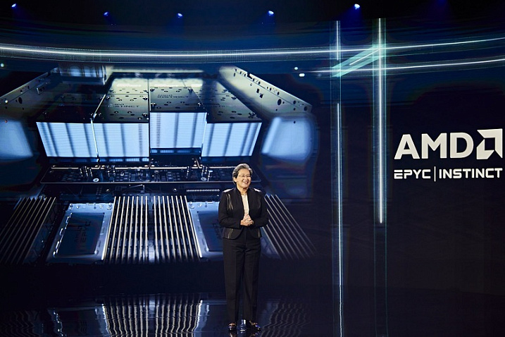 Лиза Су тизерит ускорители AMD Instinct MI200 и процессоры EPYC нового поколения
