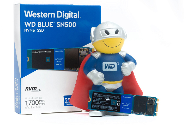 Обзор и тестирование NVMe SSD WD Blue SN500 емкостью 250 ГБ