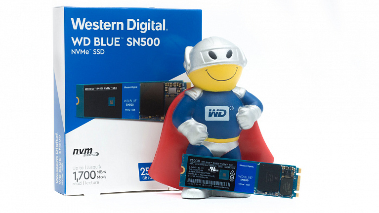 Обзор и тестирование NVMe SSD WD Blue SN500 емкостью 250 ГБ