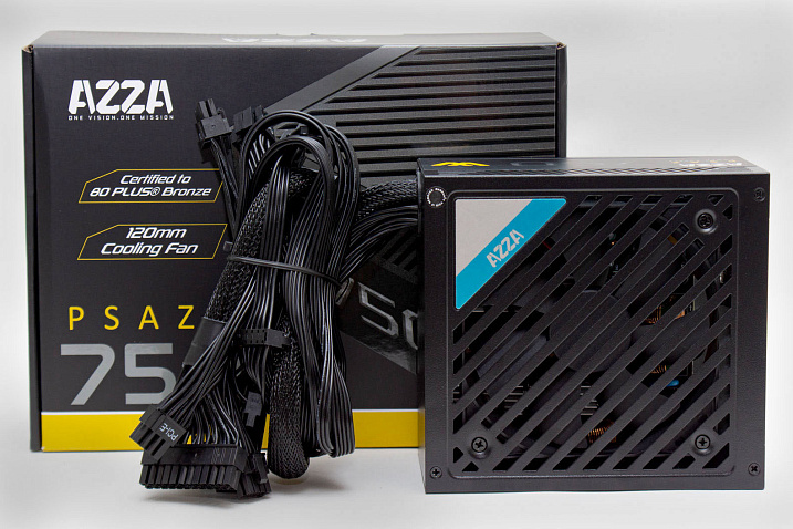 Обзор и тестирование блока питания AZZA PSAZ-750W