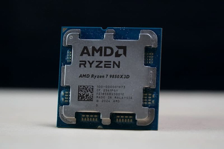 Один из первых экземпляров AMD Ryzen 7 9850X3D выходит из строя