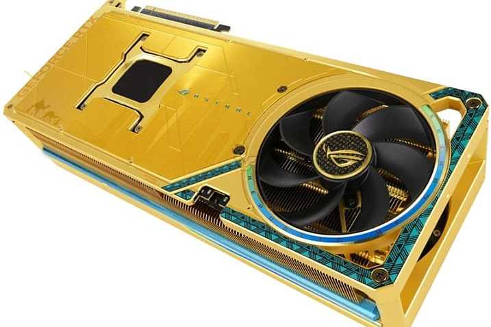 Стоимость видеокарты ROG Astral RTX 5090 Dhahab Edition достигает $10 тысяч