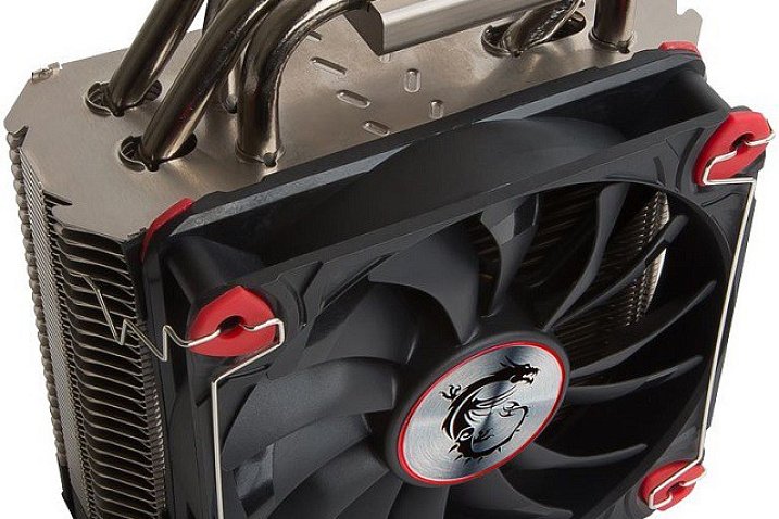 MSI представила свой первый процессорный кулер