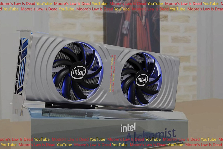 Новые рендеры игровой видеокарты Intel Arc Alchemist