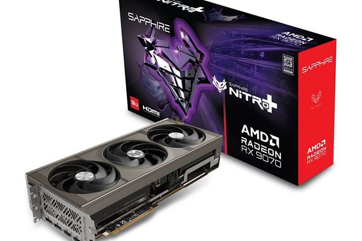 Видеокарта SAPPHIRE Radeon RX 9070 NITRO+ все же поступила в продажу