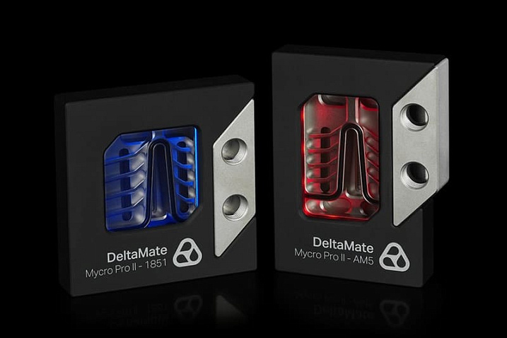 Thermal Grizzly выпустила водоблоки DeltaMate MPII для процессоров AMD AM5 и Intel LGA1851