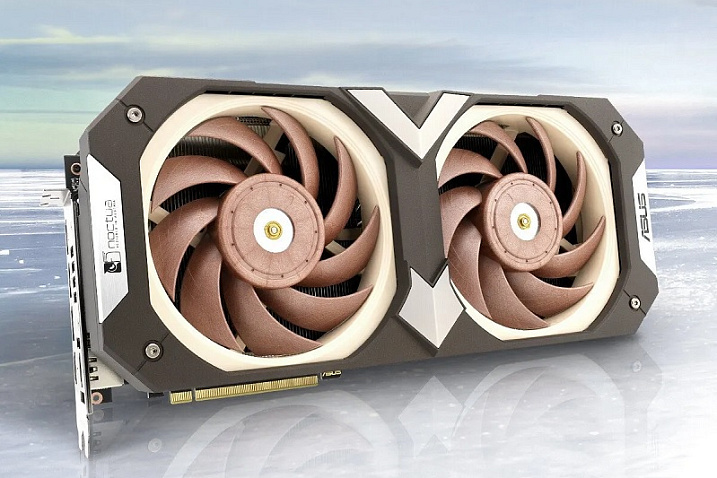 ASUS и Noctua работают над видеокартами GeForce RTX 4000 Noctua Edition