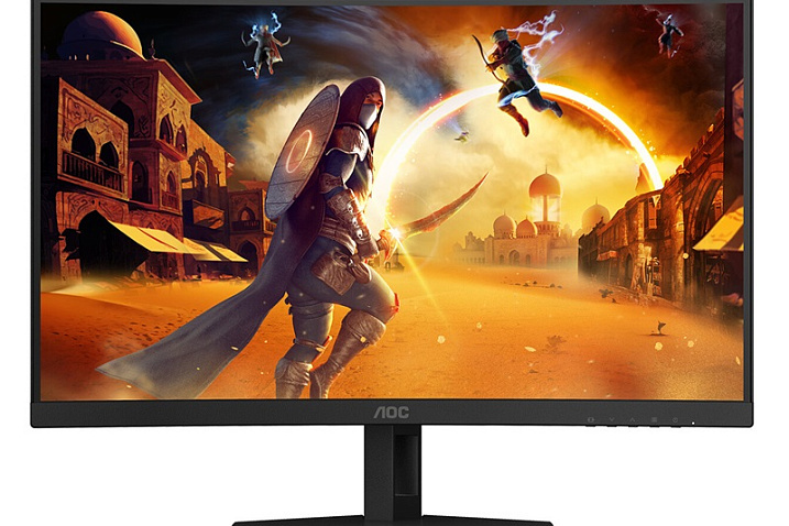 Монитор AOC GAMING C27G4ZXE поставляется с изогнутой 27-дюймовой матрицей