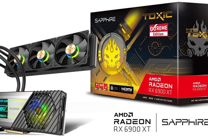 Стоимость видеокарты TOXIC Radeon RX 6900 XT Extreme Edition достигает €4159