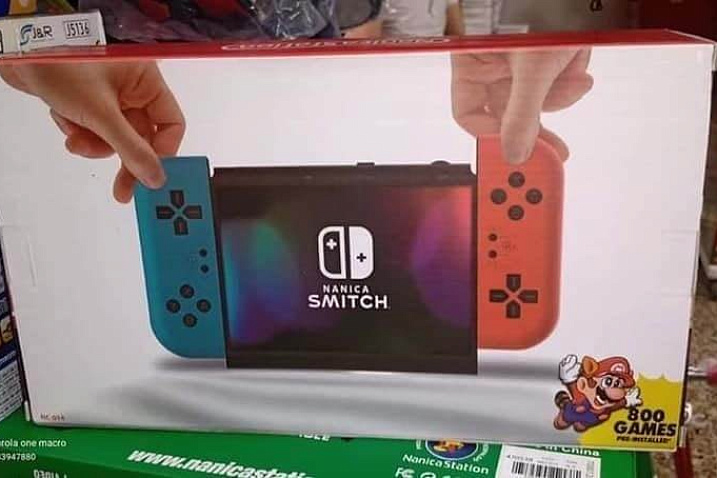 Nanica Switch - ужасная копия Nintendo Switch