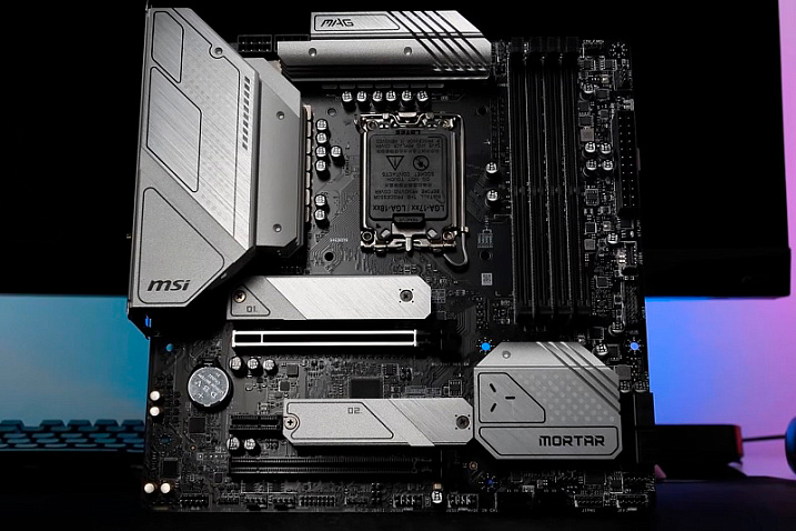 Intel Core i5-13600K разогнан до 5.86 GHz на плате MSI B660M Mortar MAX WIFI DDR4