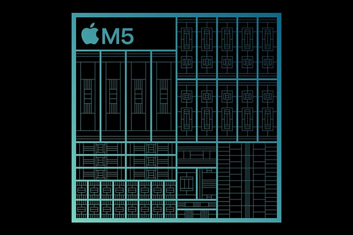 Apple представила процессор M5 с большим скачком производительности