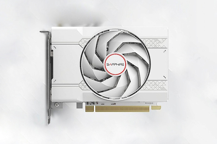 SAPPHIRE показала белую видеокарту Radeon RX 6500 XT Polar Elves
