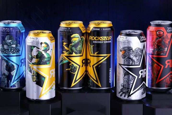Xbox скооперировалась с Rockstar для выпуска серии энергетиков