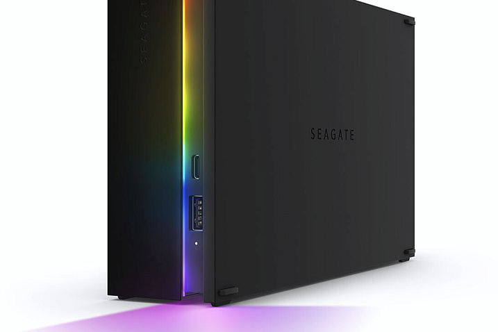 Seagate представила внешние жесткие диски FireCuda Gaming с RGB-подсветкой