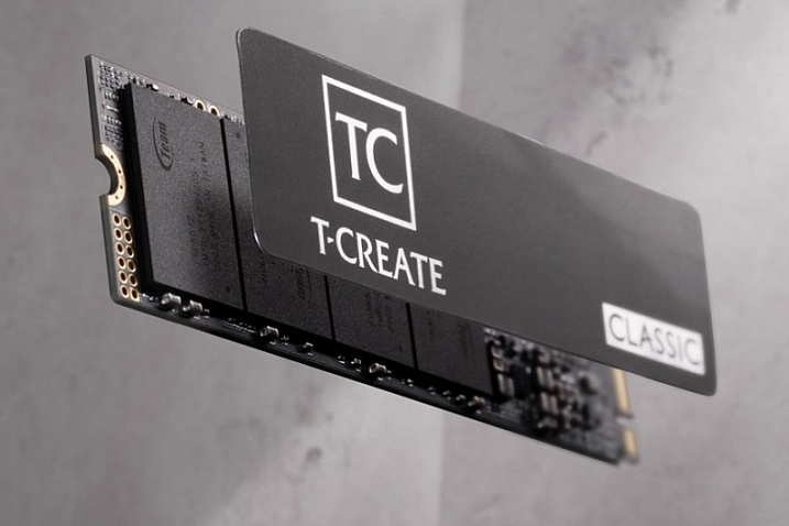 TEAMGROUP анонсировала серию твердотельных накопителей T-Create Classic C40