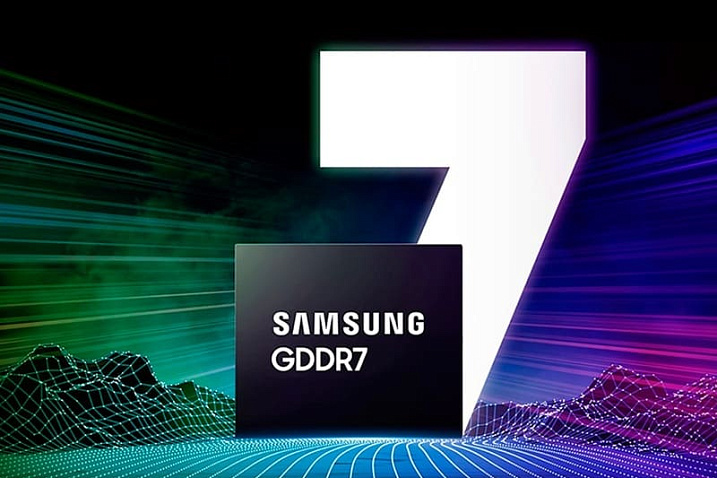 Samsung успешно разрабатывает память GDDR7 со скоростью 40 Гбит/с и объёмом 3 Гбайта