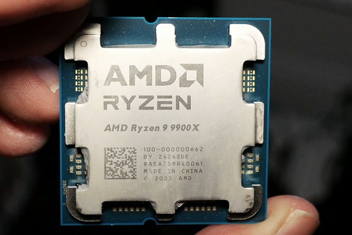 Ryzen 9 9900X не смог опередить Ryzen 7 7800X3D в играх