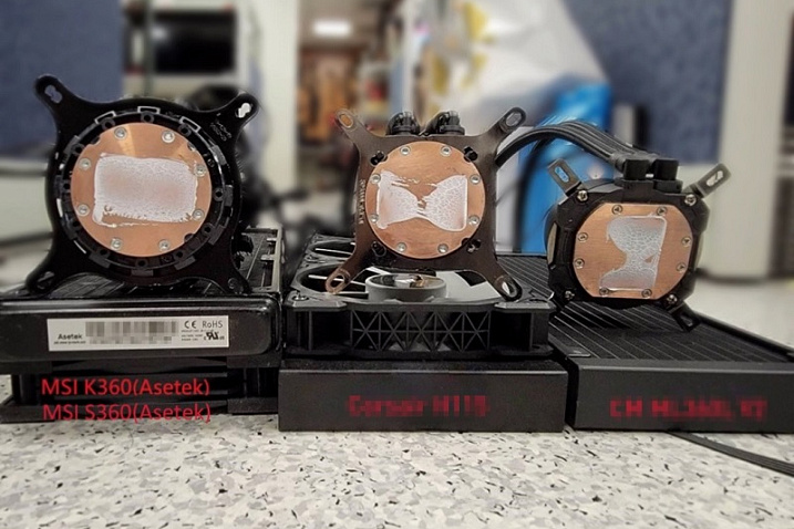 СЖО без заводской поддержки сокета LGA1700 имеют проблемы с прижимом к Alder Lake