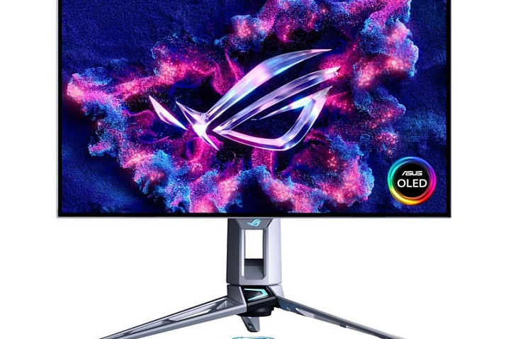 Двухрежимный монитор ASUS ROG Swift OLED PG27AQWP-W предлагает частоту обновления до 720 Hz
