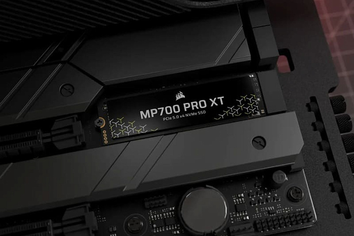 CORSAIR выпустила свой лучший накопитель MP700 PRO XT со скоростью до 14 900 Мбайт/с