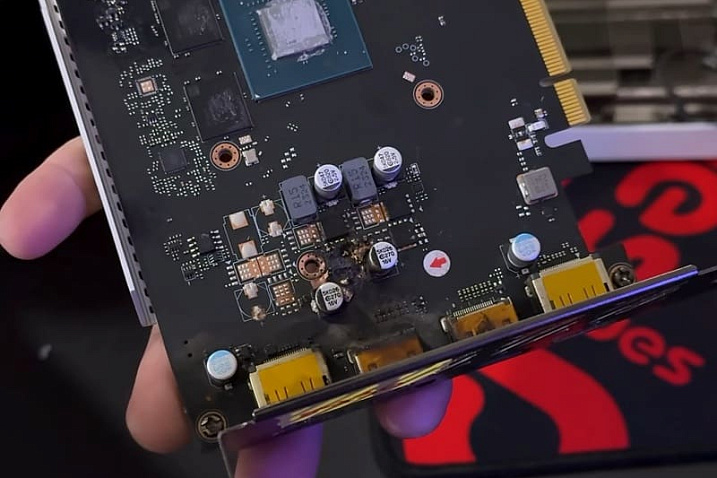 Видеокарта GIGABYTE RTX 4060 AERO имеет производственный дефект VRM