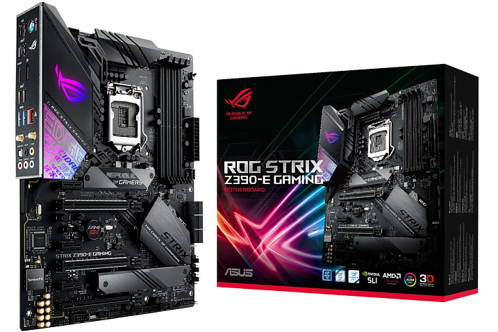 Обзор и тест материнской платы ASUS ROG Strix Z390-E Gaming