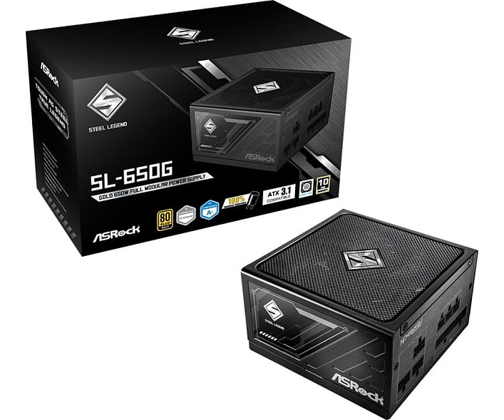 Блок питания ASRock Steel Legend Gold 650W