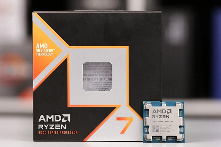 Ryzen 7 9800X3D, 7800X3D, 9700X и 7700X протестированы на фиксированной частоте 4.8 GHz