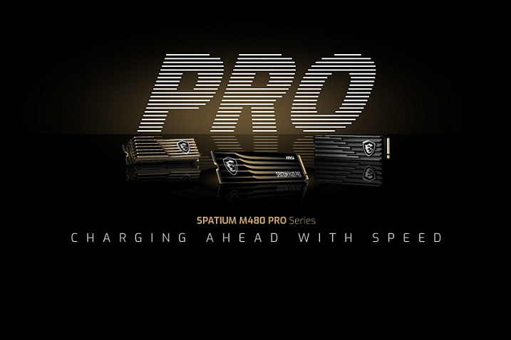 MSI выпустила линейку премиальных накопителей SPATIUM M480 PRO