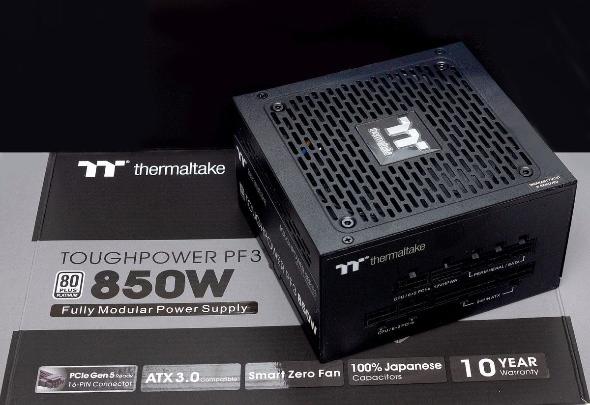 Обзор и тестирование блока питания Thermaltake Toughpower PF3 850W — i2HARD