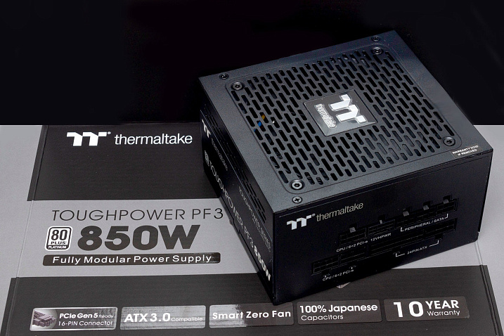 Обзор и тестирование блока питания Thermaltake Toughpower PF3 850W 