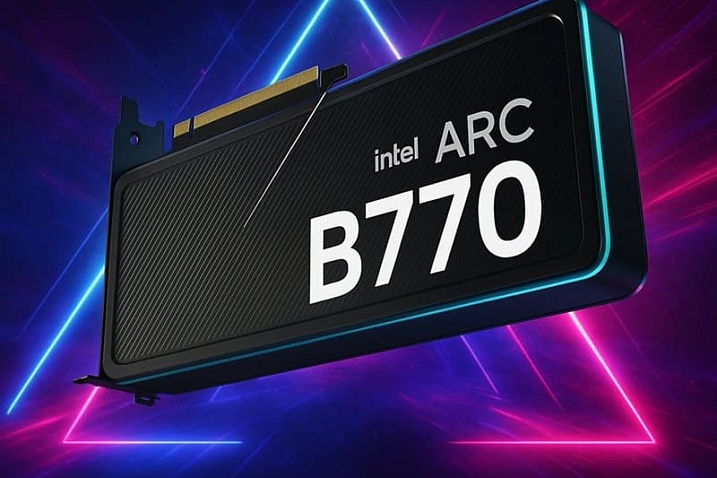 Один из партнёров Intel привёз на CES 2026 неофициальный драйвер для Arc B770