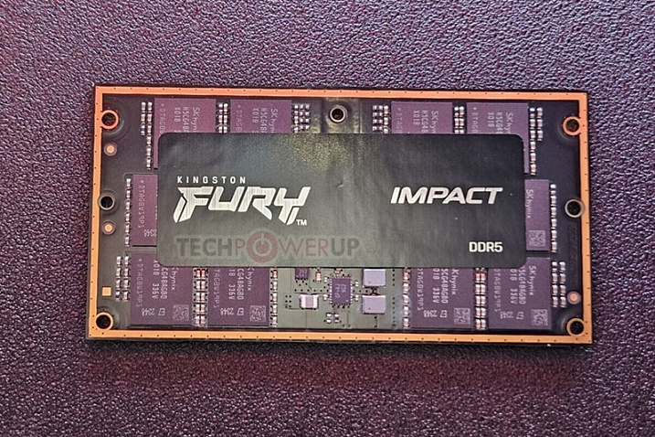 Kingston показала модуль оперативной памяти FURY Impact CAMM2 для настольных ПК
