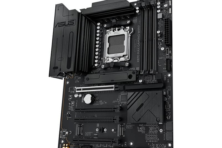 ASUS показала материнскую плату X870 MAX Gaming WiFi7