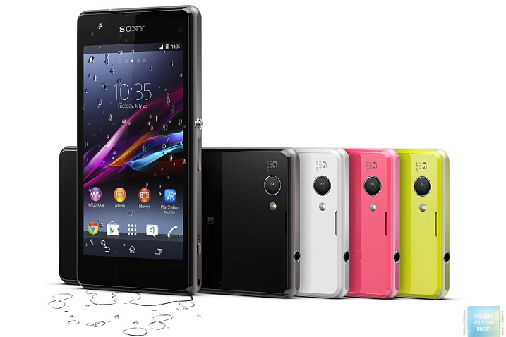 Смартфон Xperia Z1 Compact от компании Sony будет функционировать на обновленной версии ОС Android 4.4.4 KitKat