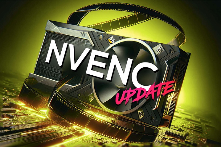 NVIDIA улучшила кодировщик NVENC, увеличив количество одновременных сеансов
