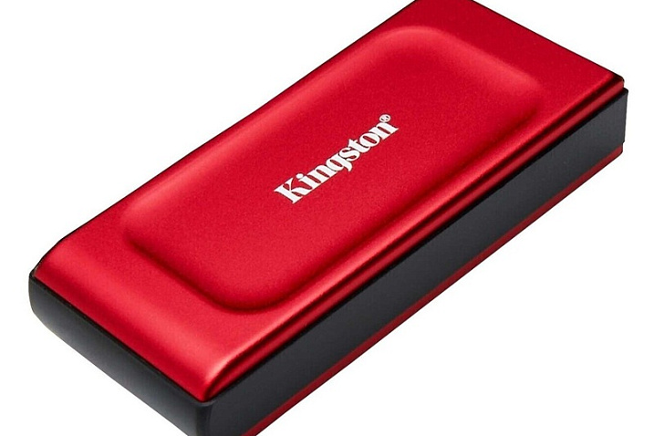 Теперь внешний накопитель Kingston XS1000 доступен в красном цвете