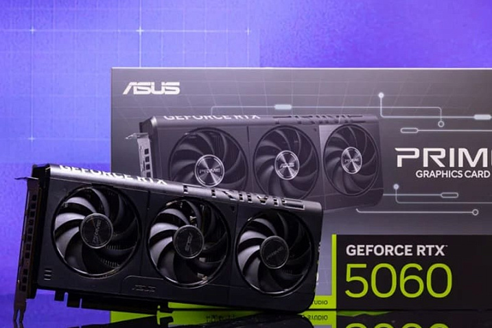 GeForce RTX 5060 захватила корейский рынок среднебюджетных видеокарт