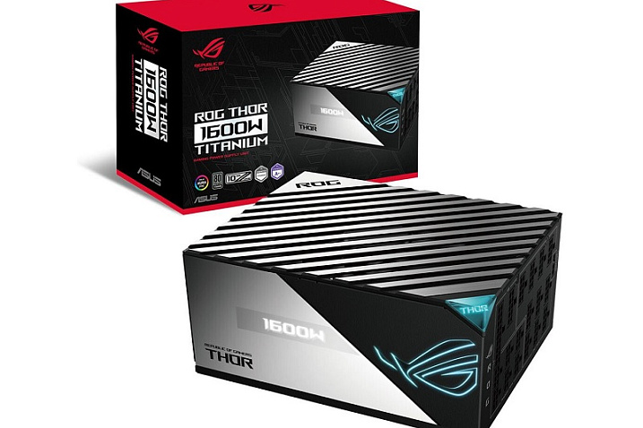 ASUS представила блок питания ROG Thor 1600W Titanium