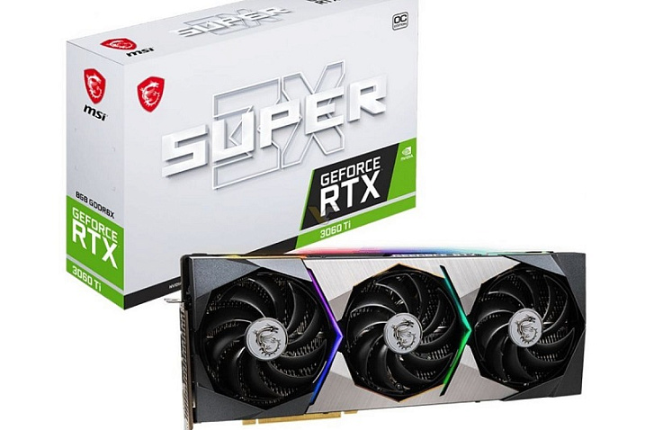 MSI выпустила видеокарту GeForce RTX 3060 Ti SUPER 3X