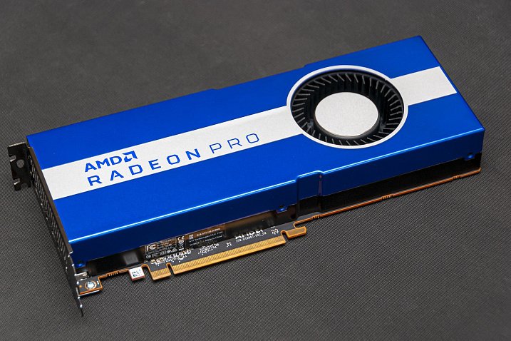 AMD подготовила еще одну видеокарту для профессионалов Radeon Pro W5500