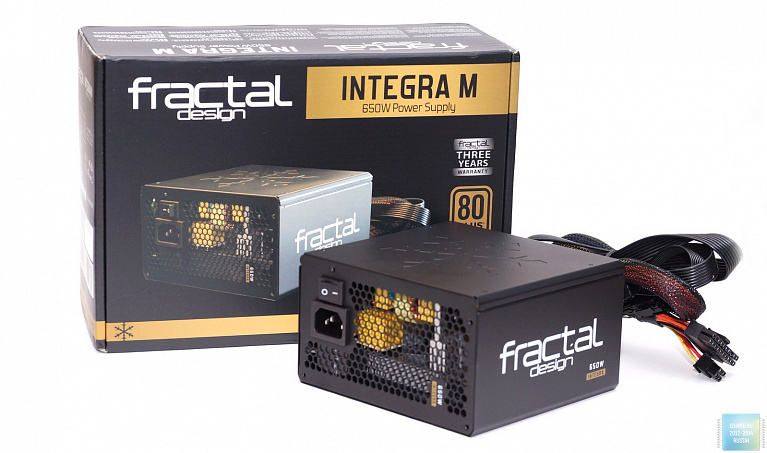 Обзор и тестирование блока питания Fractal Design Integra M 650W
