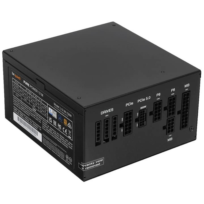 Блок питания be quiet! Pure Power 12 M 750W