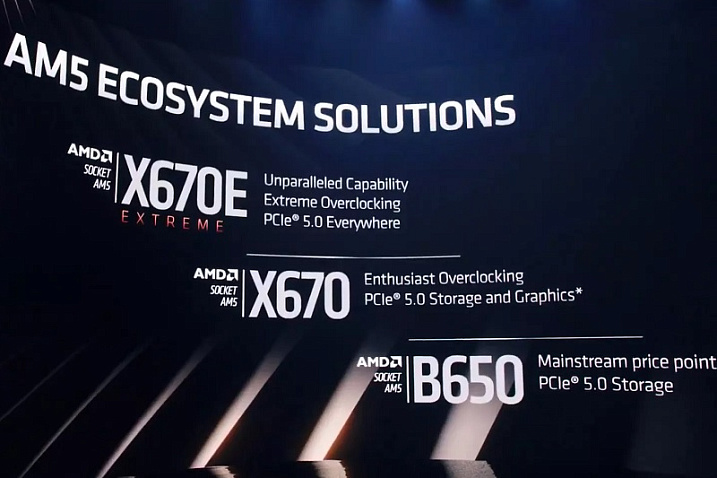 Разбираемся в строении наборов системной логики AMD X670 и B650